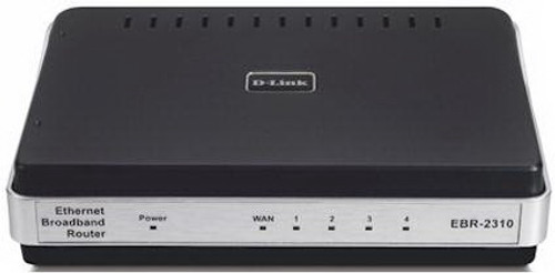 EBR-2310-A1 D-Link 4-Port 10/100Mbps Ethernet Broadband Router