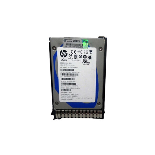 EO0200FBRVV - HP 200GB SAS 6Gb/s 2.5" Hot-Plug SSD