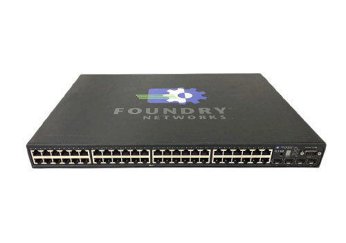 FLS648-STK - Brocade 48-Port Gigabit 4 SFP 2 XFP Layer 3 Switch