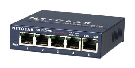 FS105NA - NetGear 5-Port 10/100 Fast Ethernet Network Switch