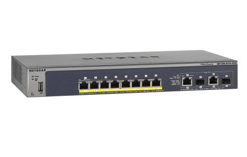 FSM5210P-100NES - NetGear 8-Port 10/100 2-Port GE Layer 2 Managed Switch