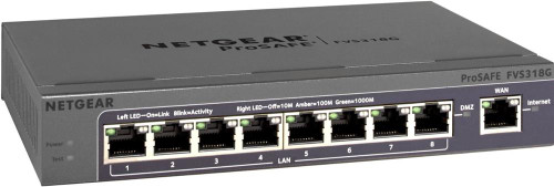FVS318G-100NAS - NetGear 8-Port 10/100Mbps VPN Firewall Switch
