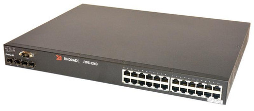 FWS624G - Brocade FastIron FWS624G - Ethernet Switch 24 Ports Manageable 24 x RJ-45 4 x Expansion Slots 10/100/1000Base-T