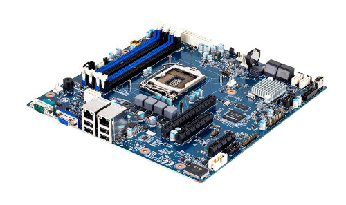 GA-6LASL Gigabyte Socket LGA 1150 Intel C222 Chipset Xeon E3-1200 v3 4th Generation Core i3 Processors Support 4x DIMM 4x SATA 3.0Gb/s Micro-ATX