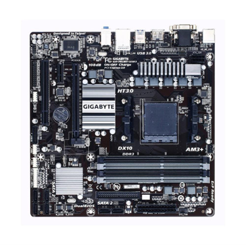 GA-78LMT-USB3 Gigabyte Socket AM3+ AMD 760G + SB710 Chipset AMD AM3 Phenom II/ AMD Athlon II Processors Support DDR3 4x DIMM 6x SATA 3.0Gb/s Micro-ATX