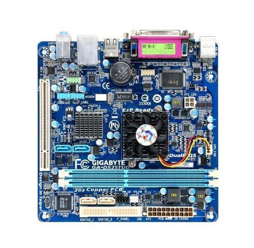GA-D425TUD - Gigabyte Technology Intel Atom D425 Mini-ITX DDR3 Motherboard