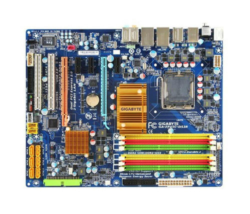 GA-EP45C-DS3R Gigabyte P45/ICH10 Chipset Core 2 Extreme/ Core 2 Quad/ Core 2 Duo/ Pentium Dual Core/ Celeron Processors Support Socket LGA775 ATX