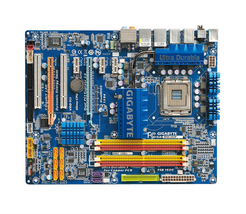 GA-EP45-UD3P Gigabyte P45/ICH10 Chipset Core 2 Extreme/ Core 2 Quad/ Core 2 Duo/ Pentium Dual Core/ Celeron Processors Support Socket LGA775 ATX