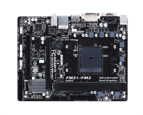 GA-F2A78M-HD2 - Gigabyte Technology AMD A78 Socket FM2+ Desktop Motherboard