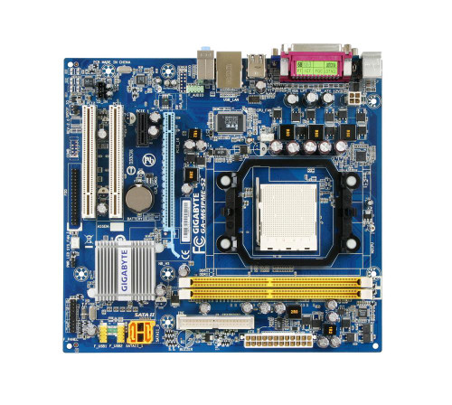 GA-M61SME-S2 Gigabyte Socket AM2 AMD Nvidia GeForce 6100/ nForce 405 Chipset AMD Athlon 64/ Athlon 64 X2/ Athlon 64 FX/ AMD Sempron Processors Support