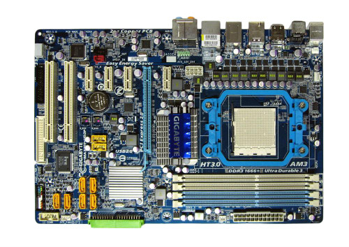Gigabyte GA-MA770T-UD3P AM3 ATX Motherboard DDR3 SATA 6Gb/s