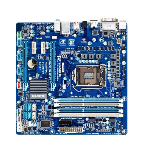 GA-Z68M-D2H - Gigabyte Technology LGA 1155 Z68 Micro-ATX Motherboard