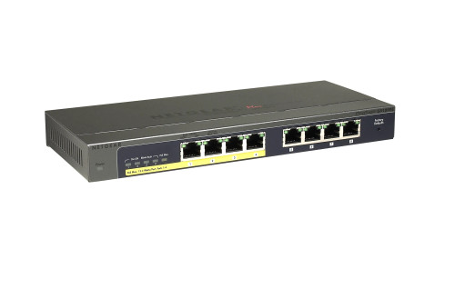 GS108PE-100NAS - NetGear 8-Port Gigabit PoE Layer2 Network Switch
