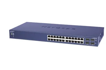 GS724TS-100NAS - NetGear 24-Port Gigabit Layer3 Managed Stackable Network Switch