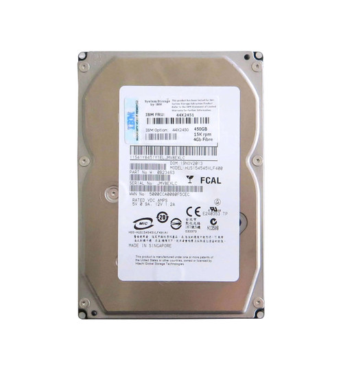 44X2451 - IBM 450GB 15000RPM Fibre Channel 3.5" Hot-Plug HDD