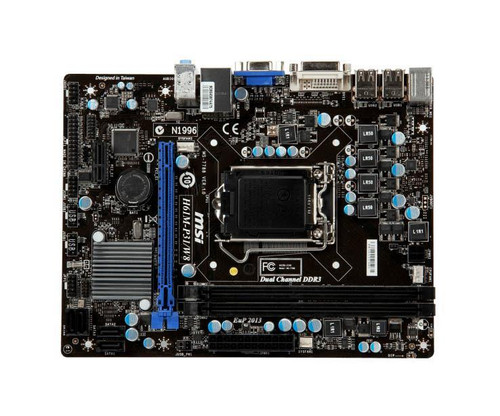 H61M-P31/W8-A1 - MSI LGA 1155 H61 DDR3 Micro-ATX Motherboard