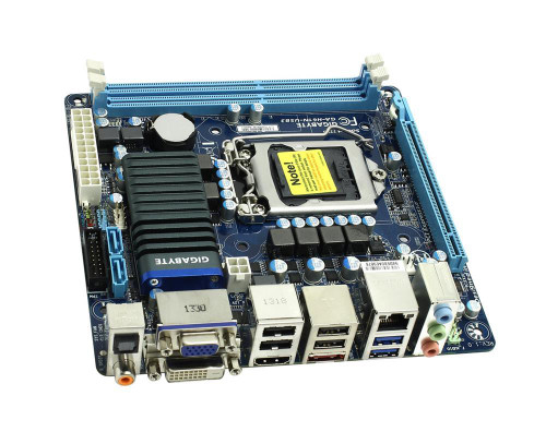 H61N-USB3 Gigabyte GA-H61N-USB3 Socket LGA 1155 Intel H61 Chipset Intel Core i7 / i5 / i3 / Pentium / Celeron Processors Support DDR3 2x DIMM 2x SATA