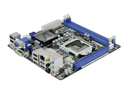 ASRock H67M-ITX Mini-ITX Motherboard for Intel LGA 1155 Processors, DDR3 Support, 2x SATA2 Ports