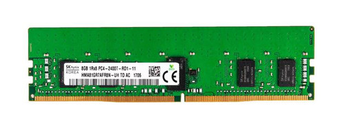HMA81GR7AFR8N-UH - Hynix 8GB PC4-19200 DDR4-2400MHz Registered ECC CL17 288-Pin DIMM 1.2V Single Rank Memory Module