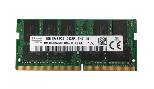 HMA82GS7MFR8N-TFT0-AA - Hynix 16GB PC4-17000 DDR4-2133MHz ECC Unbuffered CL15 260-Pin SoDimm 1.2V Dual Rank Memory Module