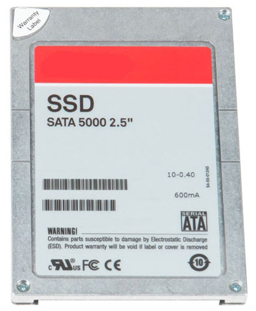 HR3K8 Dell 256GB SATA 3Gbps Encrypted 2.5-inch Internal Solid State Drive (SSD)