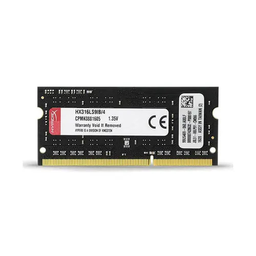 HX316LS9IB/4 - Kingston Technology 4GB DDR3-1600MHz PC3-12800 CL11 SoDIMM