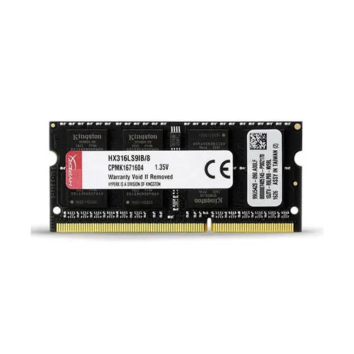 HX316LS9IB/8 - Kingston 8GB DDR3-1600 PC3-12800 Unbuffered SoDIMM Memory Module