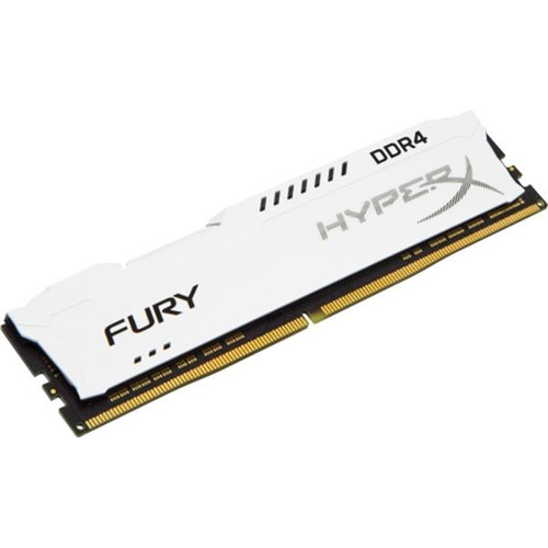 HX424C15FW/16 Kingston HyperX FURY White 16GB PC4-19200 DDR4-2400Mhz non-ECC Unbuffered CL15 288-Pin DIMM 1.2V Memory Module