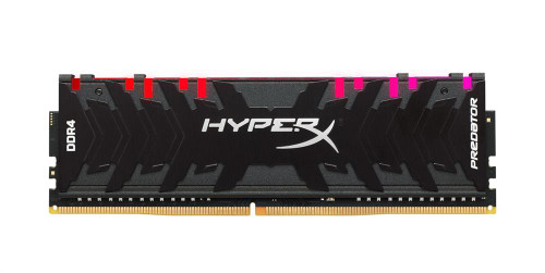 HX430C15PB3A/8 Kingston XMP HyperX Predator RGB 8GB 3000MHz PC4-24000 DDR4-3000MHz non-ECC Unbuffered CL15 (15-17-17) 288-Pin DIMM