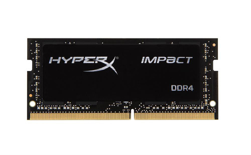 HX432S20IB2/8 Kingston HyperX Impact Black 8GB PC4-25600 DDR4-3200MHz non-ECC Unbuffered CL20 260-Pin SoDimm 1.2V Memory Module