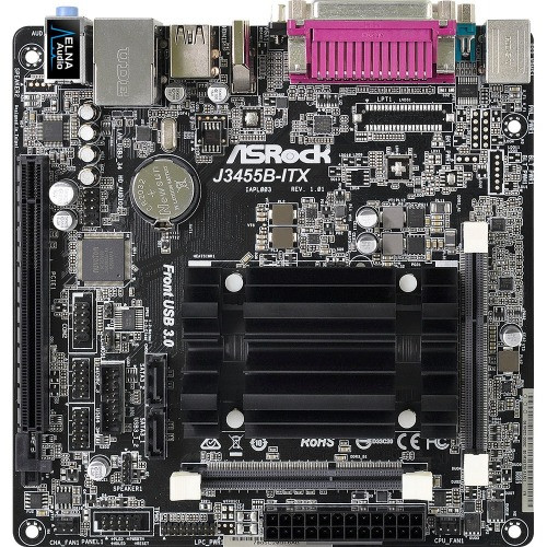 J3455B-ITX - ASROCK Intel Celeron J3455 DDR3 Mini-ITX Motherboard