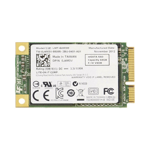 J4M3V - Dell 64GB SATA 3Gb/s mSATA 1.8" SSD