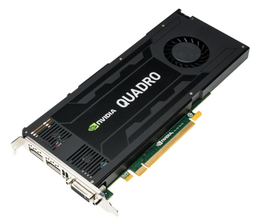 K4200 Nvidia Quadro 4GB GDDR5 256-Bit PCI Express 2.0 x16 Dual Link DVI/ DisplayPort Video Graphics Card