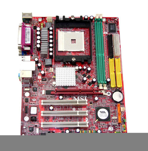 K8MM-V - MSI AMD Athlon 64 DDR Sdram 2GB Ram Supported 3 PCI Slots Via K8m800-ce Socket 754 micro-ATX Motherboard