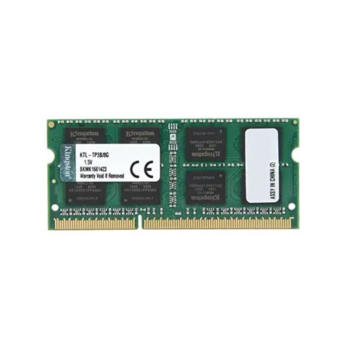 KTL-TP3B/8G - Kingston Technology 8GB DDR3-1333MHz PC3-10600 CL9 204-Pin SoDIMM