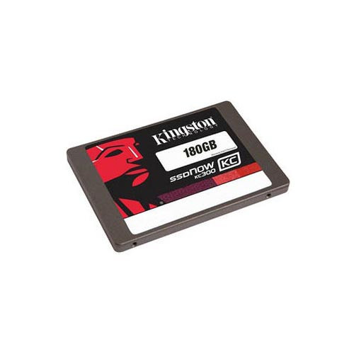 Kingston 180GB SSDNow KC300 Series MLC SATA 6Gbps 2.5 Internal Solid State Drive for ProLiant DL360p Gen8 Servers