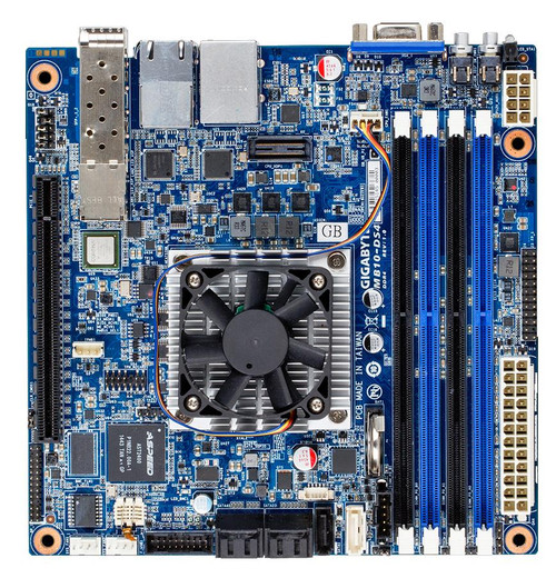 MB10-DS4 - Gigabyte mini-ITX Intel Xeon D-1521 Processor DDR4 FCBGA-1667 Server Motherboard