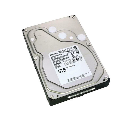 MD04ABA500V Toshiba Surveillance 5TB 5400RPM SATA 6Gbps 128MB Cache (512e) 3.5-inch Internal Hard Drive