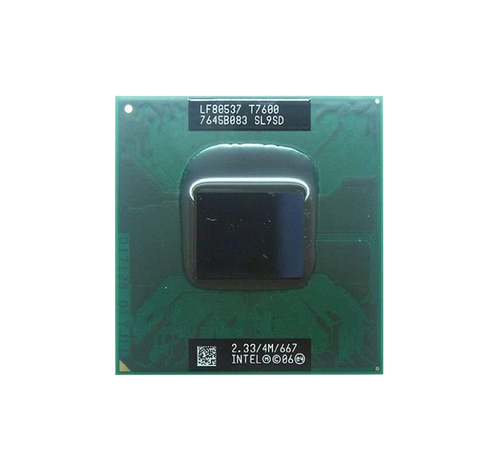 MK054 Dell 2.33GHz 667MHz FSB 4MB L2 Cache Intel Core 2 Duo T7600 Processor Upgrade