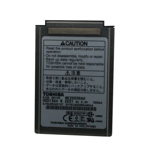 MK2003GAH - TOSHIBA 20GB 4200RPM IDE 1.8" HDD