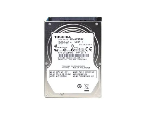 TOSHIBA MK6475GSX 640GB 2.5SATA Hard Drive 5400RPM
