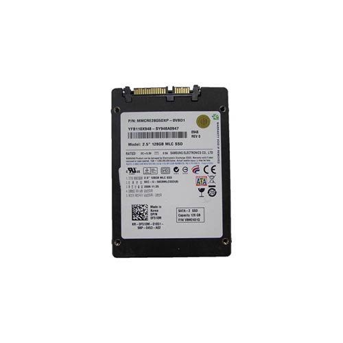 Samsung 128GB MLC SATA 3Gbps 2.5 Internal Solid State Drive for MMCRE28G5DXP-0VBD1 - SSD mounted in server rack