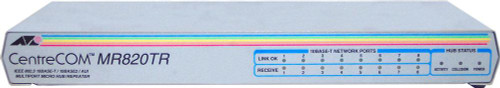 MR820TR - Allied Telesis 8-Port 10Mbps 10Base-T Ethernet Hub