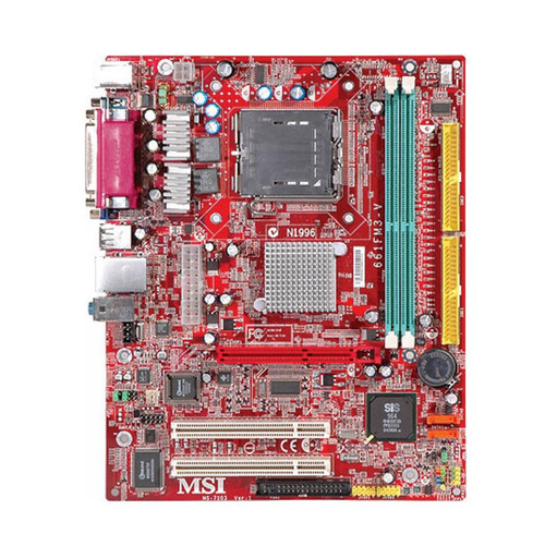 MS-7103 - MSI Socket LGA 775 DDR 2x DIMM Motherboard