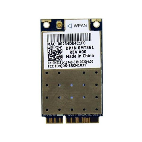 MT361 - Dell Bluetooth UWB PCI Express Mini Wireless Card