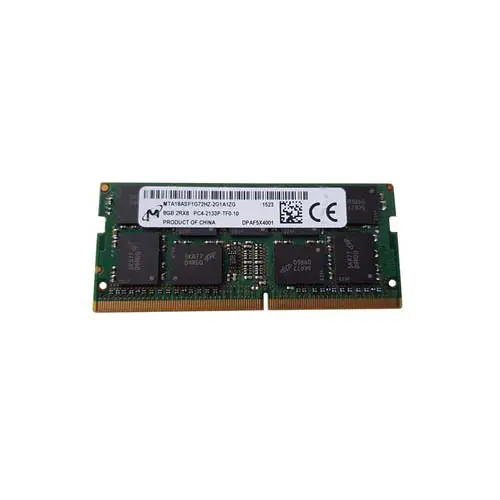 MTA18ASF1G72HZ-2G1A1ZG - MICRON 8GB DDR4-2133MHz ECC Unbuffered 260-Pin SoDIMM