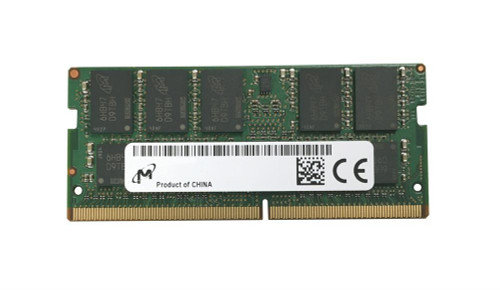 MTA18ASF1G72HZ-2G3 - Micron 8GB PC4-19200 DDR4-2400MHz ECC Unbuffered CL17 260-Pin SoDimm 1.2V Dual Rank Memory Module