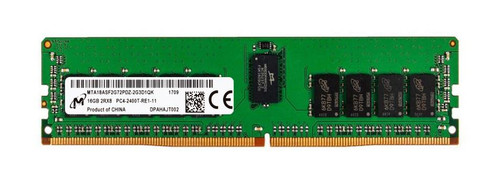 MTA18ASF2G72PDZ-2G3D1QK - Micron 16GB PC4-19200 DDR4-2400MHz Registered ECC CL17 288-Pin DIMM 1.2V Dual Rank Memory Module