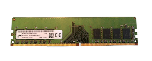 MTA8ATF1G64AZ-2G6E1 - Micron 8GB PC4-21300 DDR4-2666MHz non-ECC Unbuffered CL19 288-Pin DIMM 1.2V Single Rank Memory Module