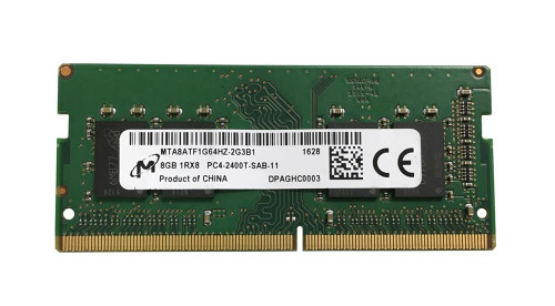 MTA8ATF1G64HZ-2G3 - Micron 8GB PC4-19200 DDR4-2400MHz non-ECC Unbuffered CL17 260-Pin SoDimm 1.2V Single Rank Memory Module